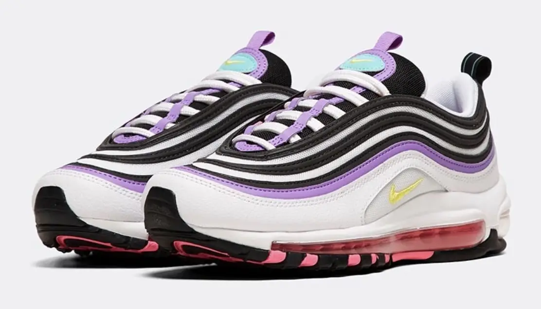 Air max 97 outlet purple and white