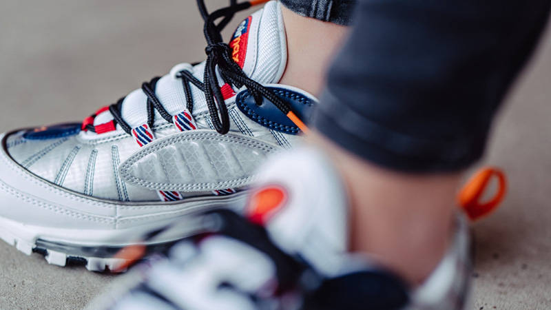 Nike Air Max 98 Premium White Grey
