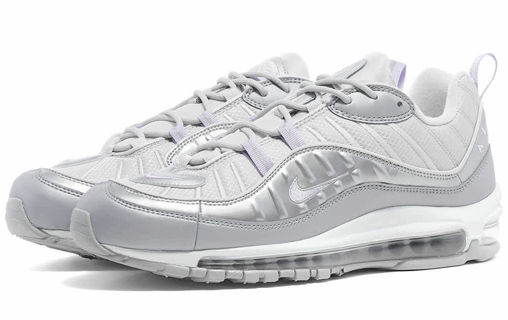 Nike Air Max 98 White Silver