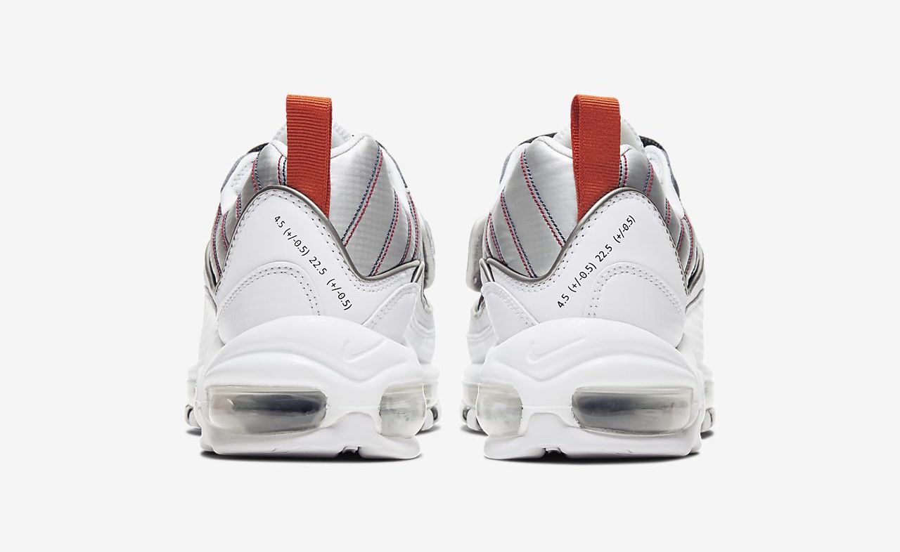 Nike Air Max 98 premium white silver