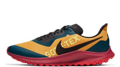 Nike Air Zoom Pegasus 36 Trail Gore-Tex Gold Red CT9137-700