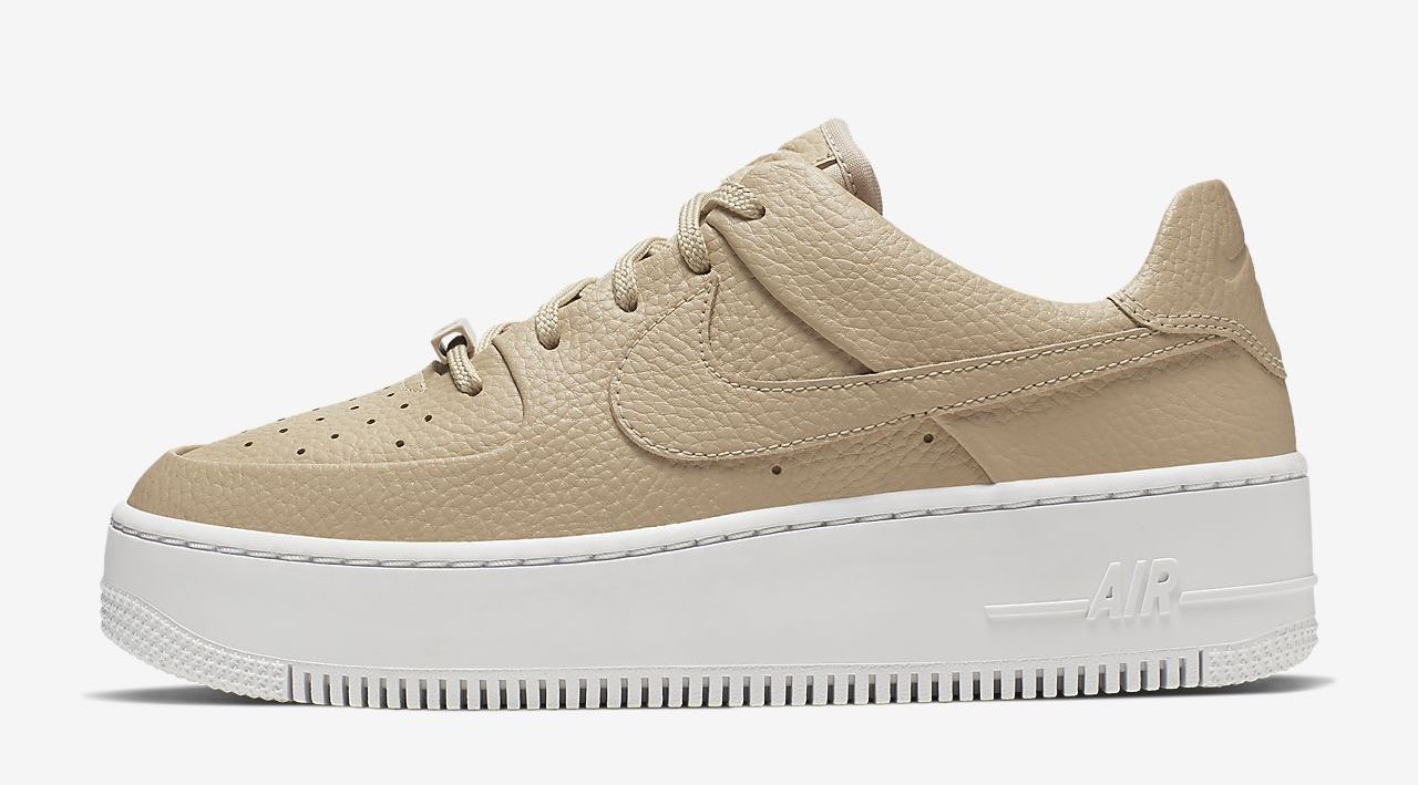 Nike Air force 1 sage beige