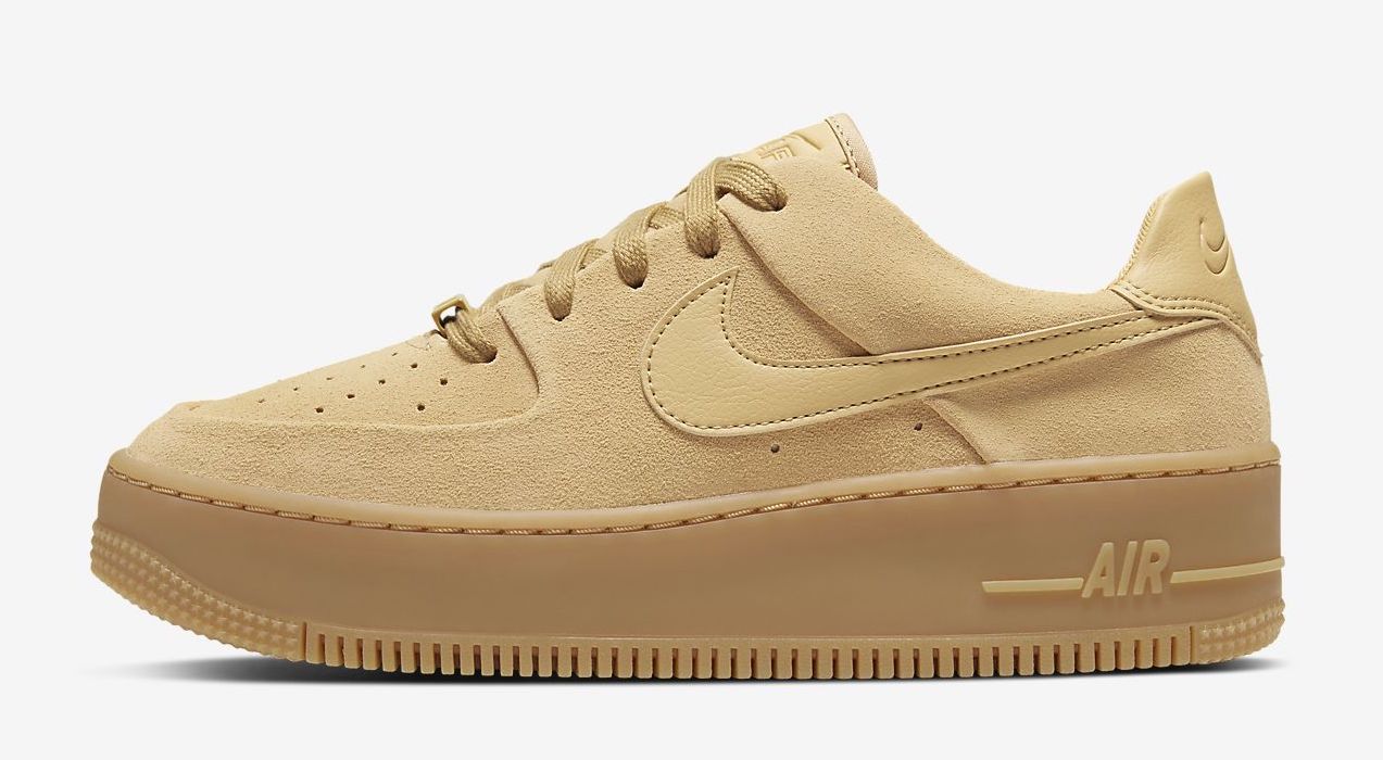 Nike Air force 1 sage gum