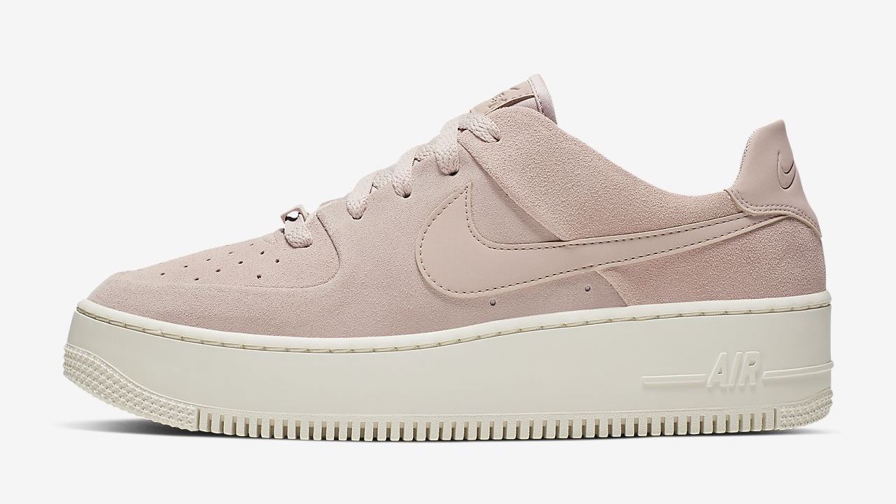 Nike Air force 1 sage pink