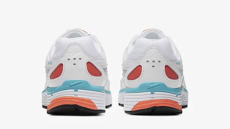 Nike P-6000 White Aqua