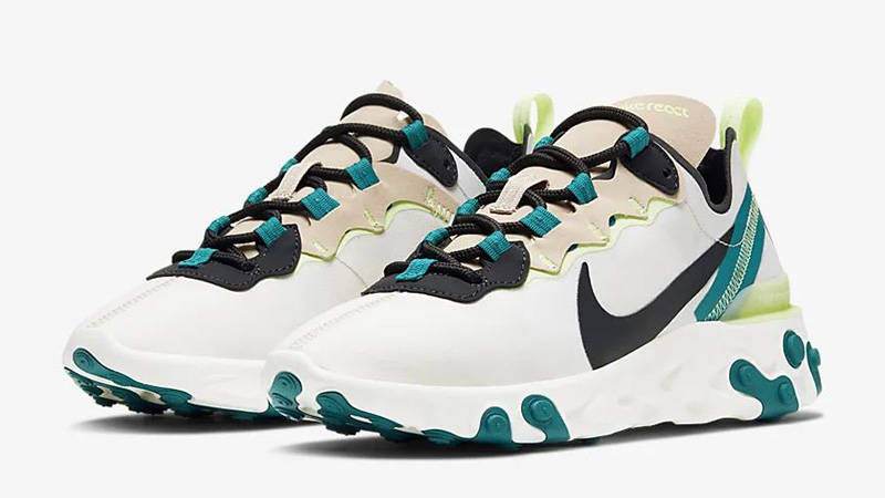 Nike React Element 55 Fossil Stone