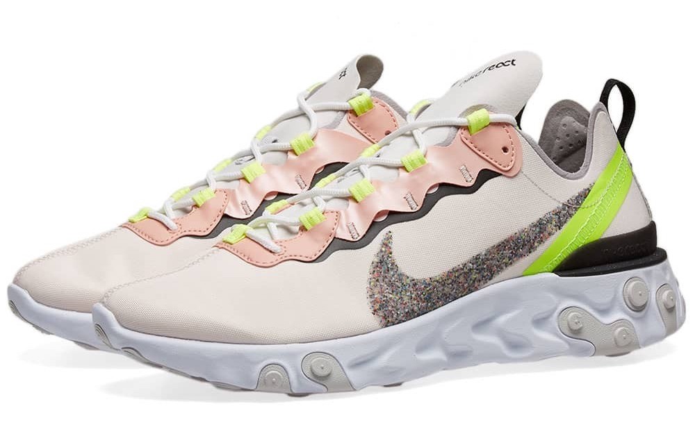 Nike React Element 55 Pink Glitter