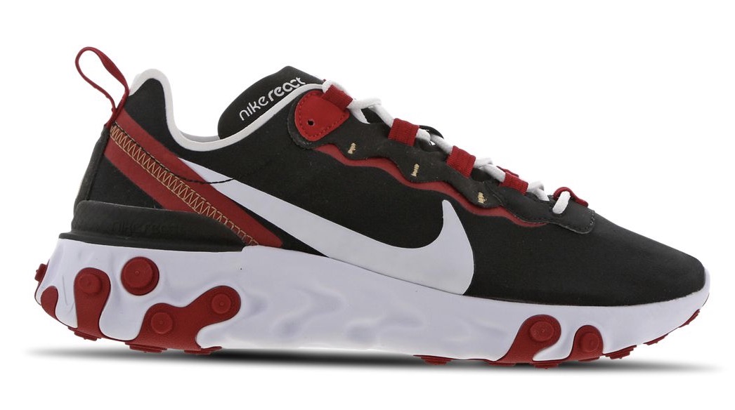 Nike React Element 55 Red black
