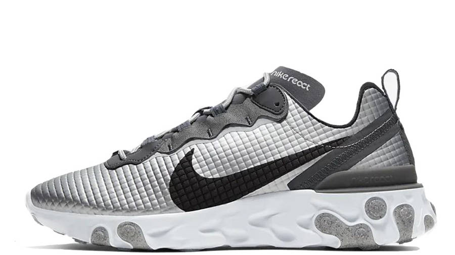 Nike React Element 55 Silver Grey 