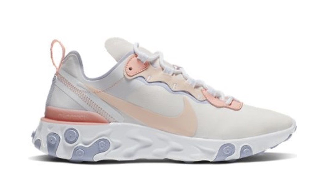 Nike React element 55 pink purple