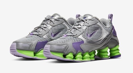 Nike Shox Nova Lime front
