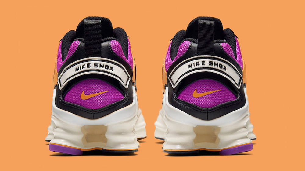 Nike Shox Nova Orange Purple