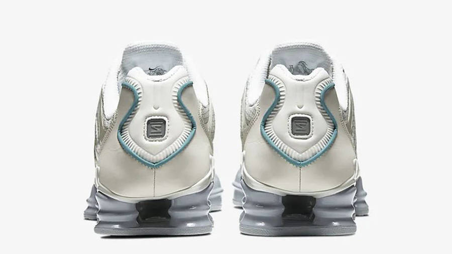 Nike Shox TL Light Bone Grey CT8417-001 back