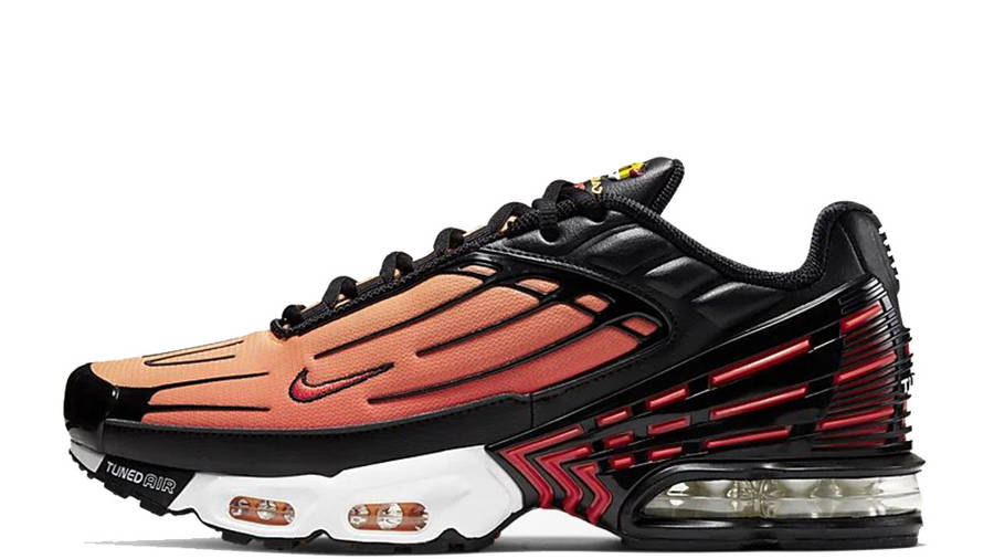 nike tuned 3 black orange