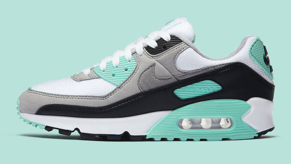 Nike air max 90 white green Nike air max 90 white green