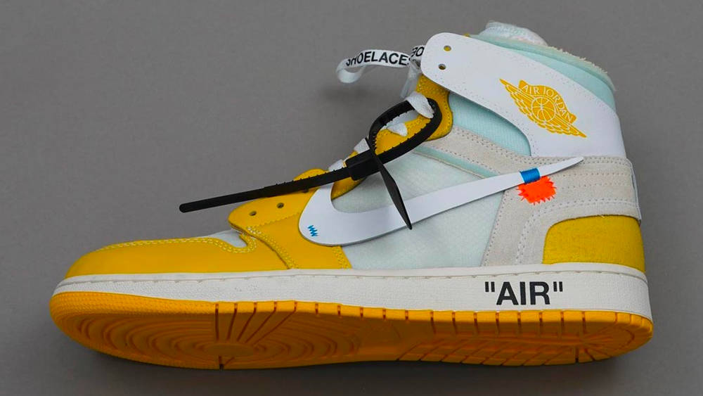 Off-White x Air Jordan 1 "Canary Yellow"