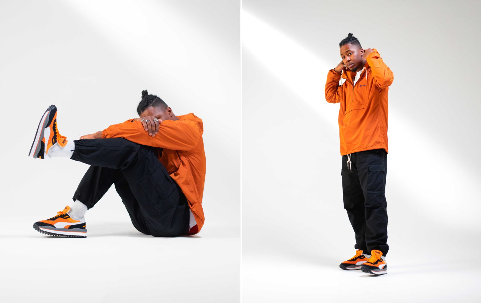 PUMA Style Rider OG “Vibrant Orange”
