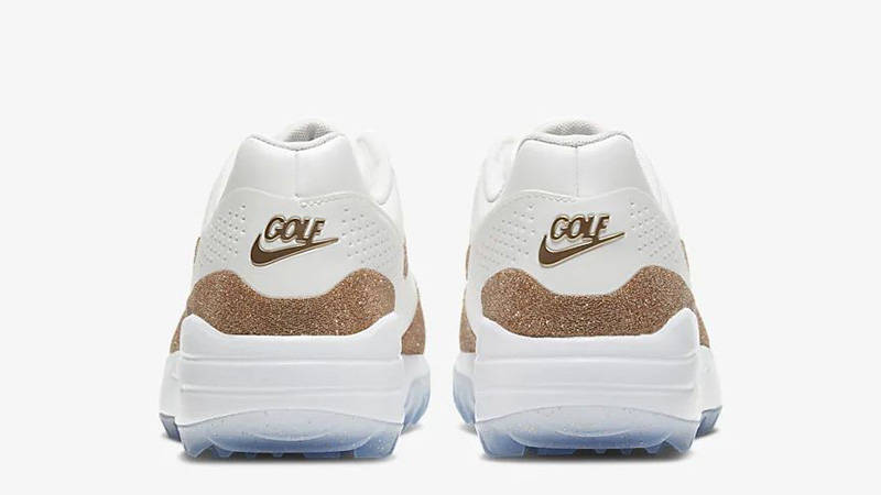 gold nike golf shoes