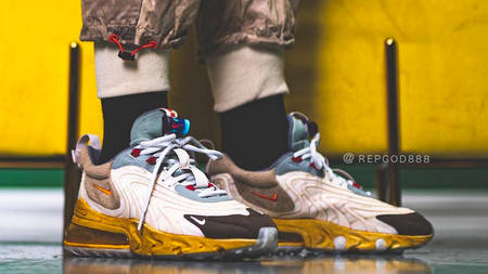 The Travis Scott x Nike Air Max 270 React's Been Given a Release Date The Travis Scott x Nike Air Max 270 React's Been Given a Release Date