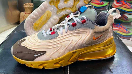 First Look At The Travis Scott x Nike Air Max 270 React "Cactus Jack" First Look At The Travis Scott x Nike Air Max 270 React "Cactus Jack"
