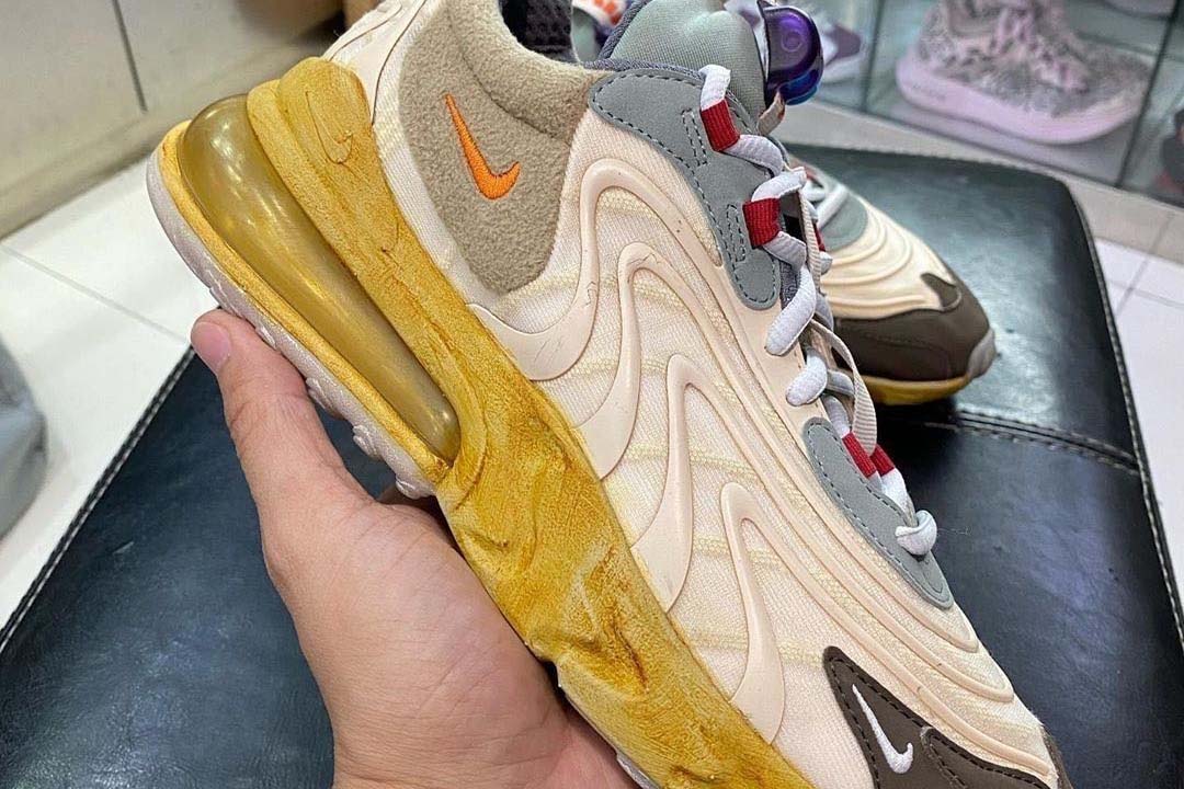 Travis Scott x Nike Air Max 270 React "Cactus Jack"