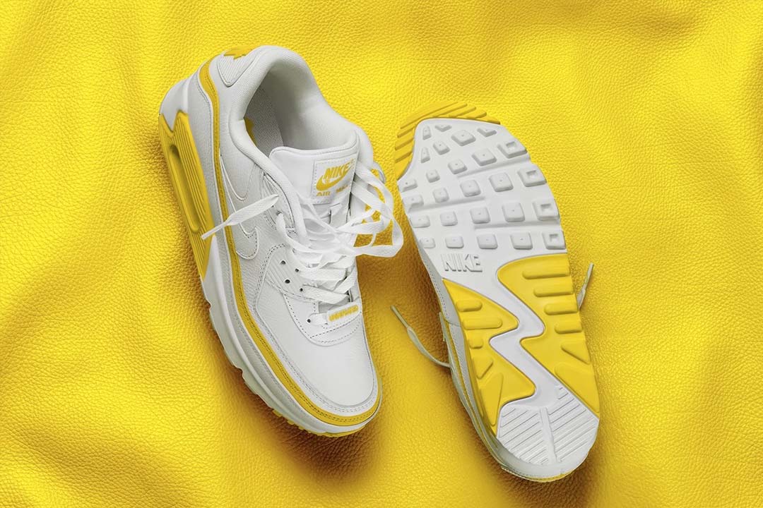 UNDEFEATED x Nike Air Max 90 "Opti Yellow White"