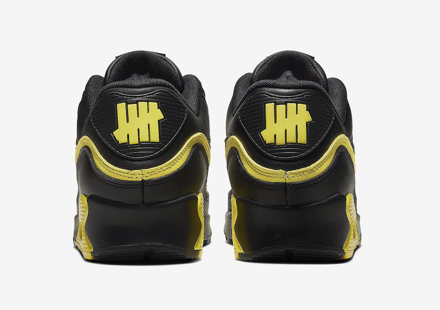 Undefeated-Nike-Air-Max-90-Black-Optic-Yellow-CJ7197-001-2019-Release-Date-6