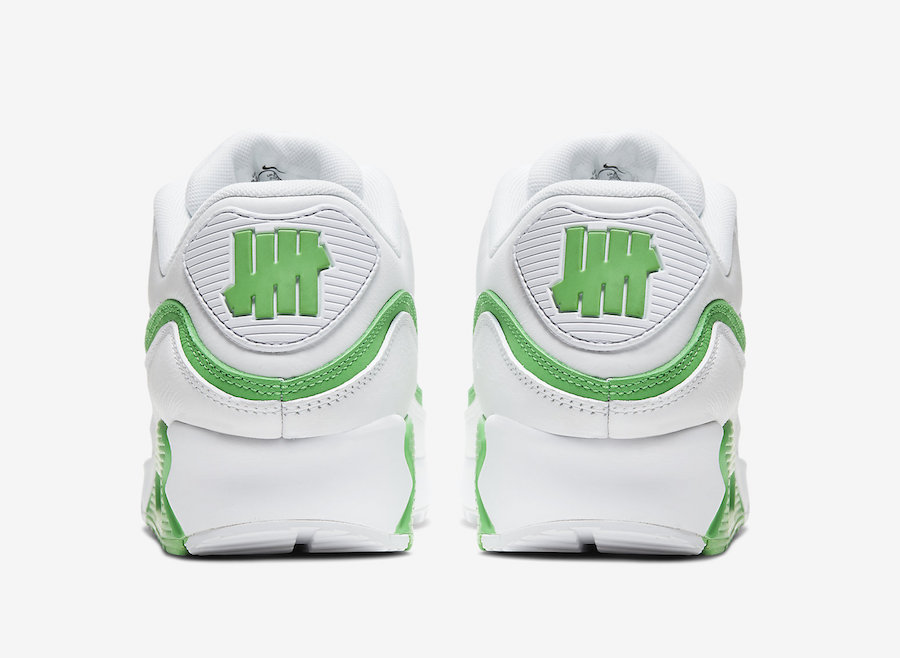 Undefeated-Nike-Air-Max-90-White-Green-Spark-CJ7197-104-Release-Date