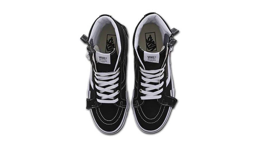 vans sk8 hi cap black