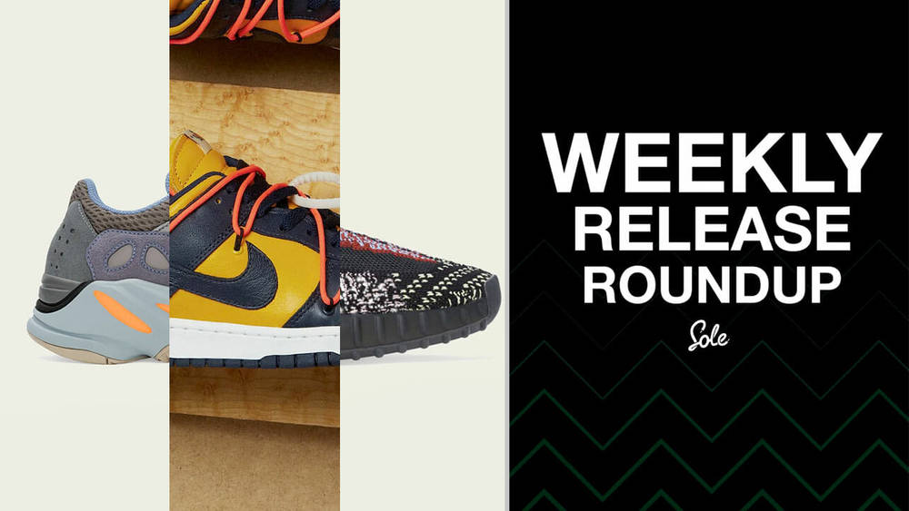 Weekly Release Round-Up | Yeezy Boost 350 V2 'Yecheil' & Off-White x Nike Dunk Weekly Release Round-Up | Yeezy Boost 350 V2 'Yecheil' & Off-White x Nike Dunk