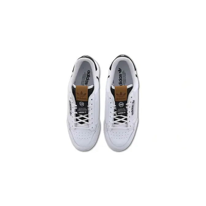 adidas Continental 80 White Black FV6652 middle