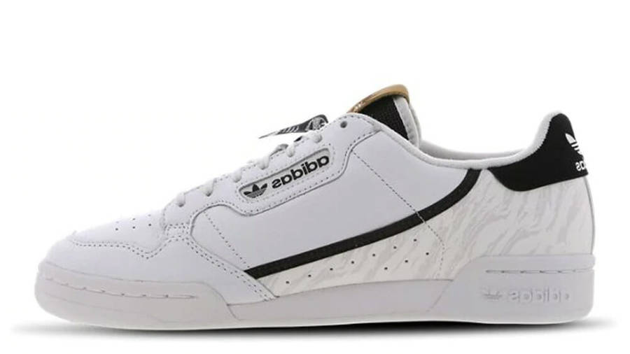 adidas continental 80 black white