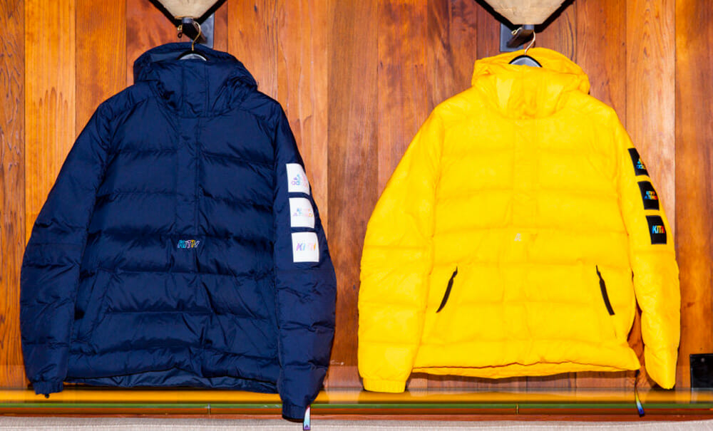 adidas kith puffer jackets
