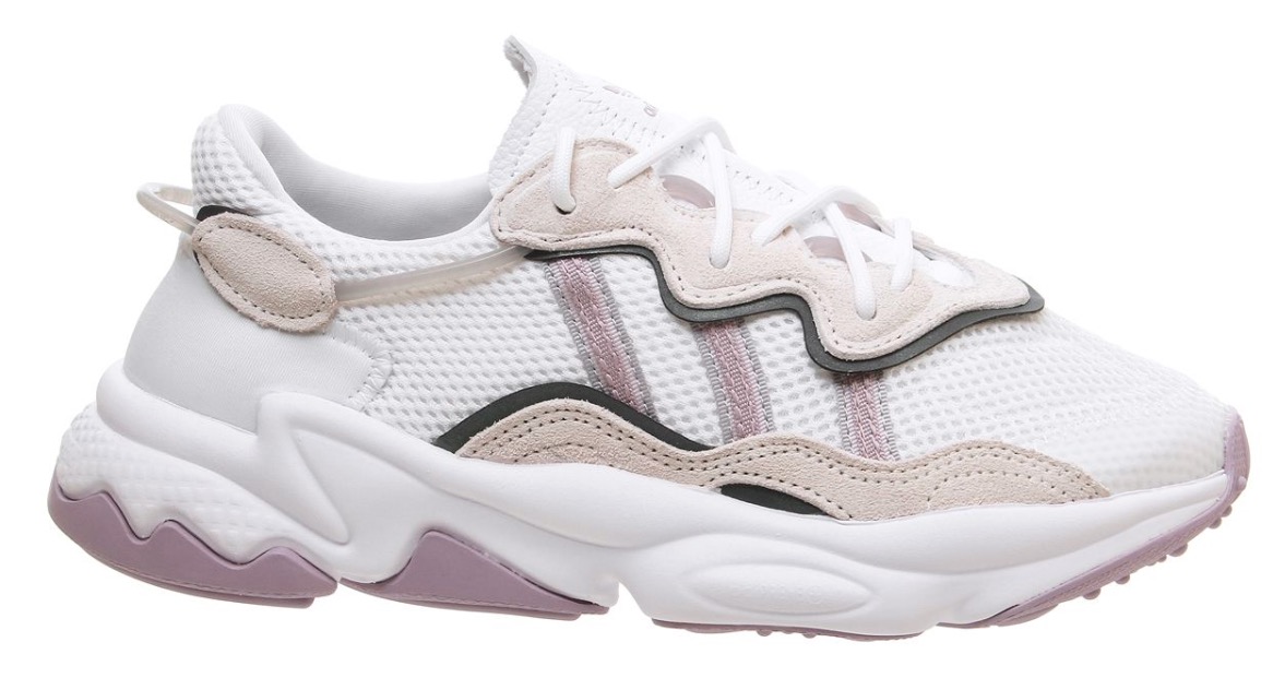 adidas ozweego purple white