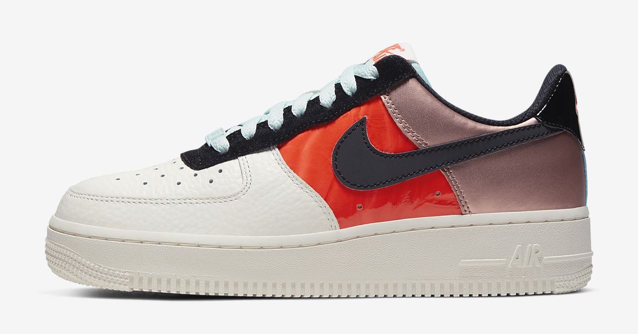 air force 1 bronze red