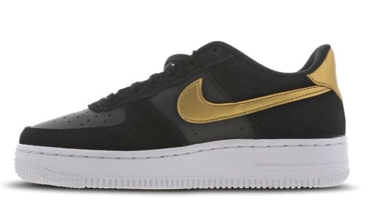 air force 1 gold black.