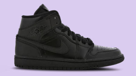 This Blacked-Out Air Jordan 1 Mid Is A Rotation Staple This Blacked-Out Air Jordan 1 Mid Is A Rotation Staple