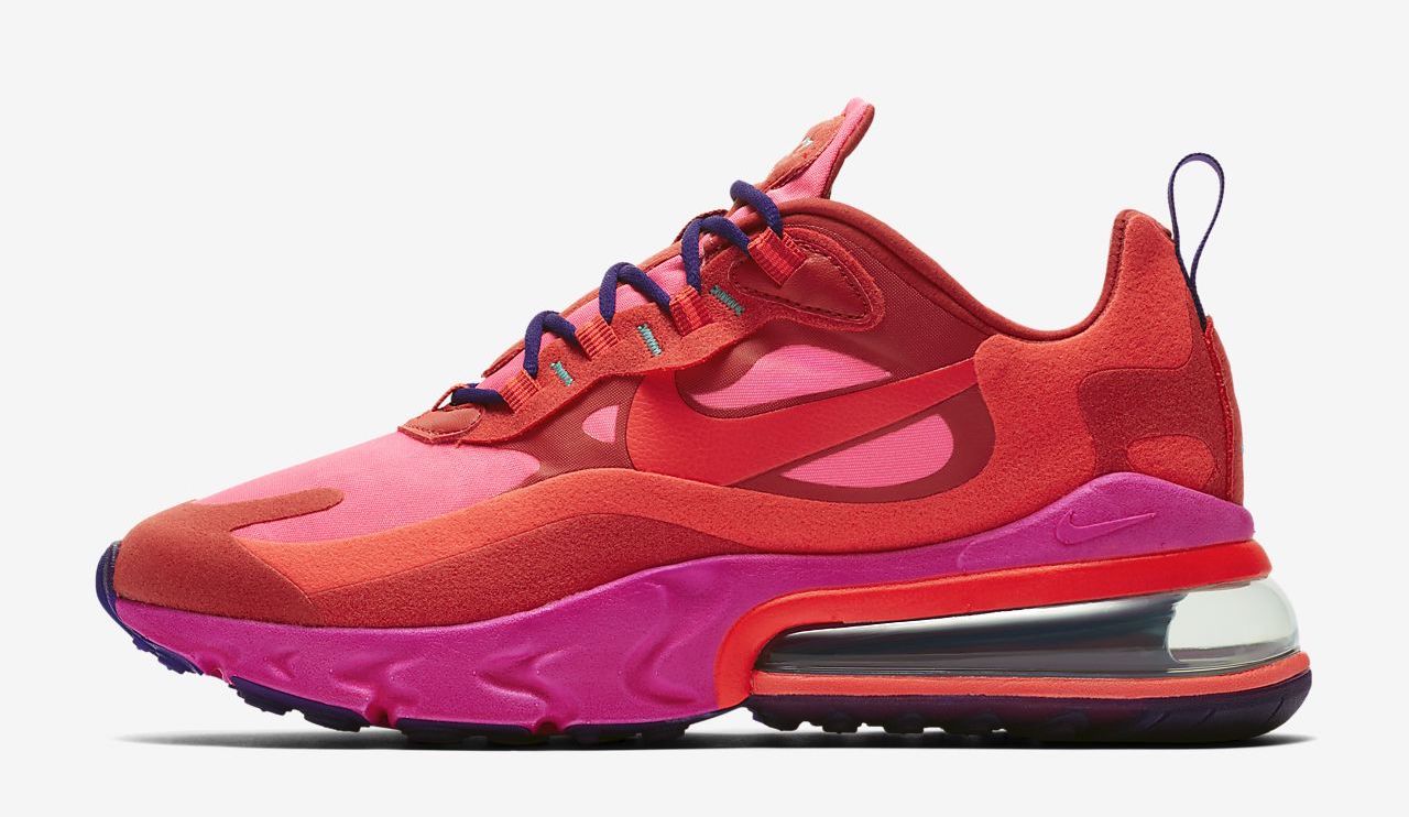 air max 270 react redpink