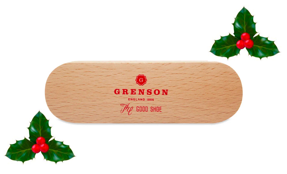 grenson shoe brush end clothing