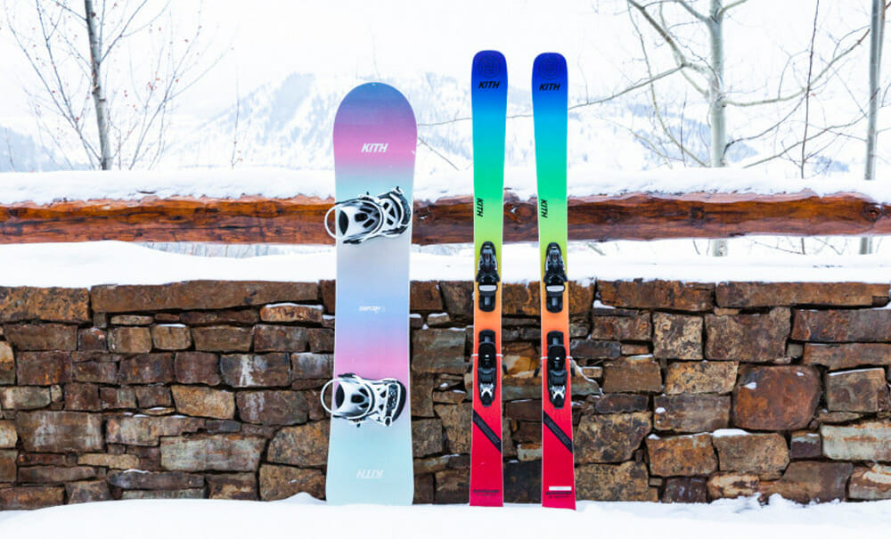 kith adidas skis