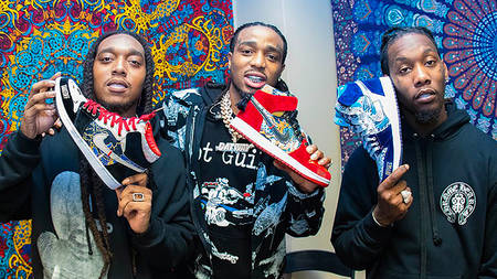 Migos Gifted One-Of-A-Kind Air Jordan 1 “Stir Fry” Migos Gifted One-Of-A-Kind Air Jordan 1 “Stir Fry”