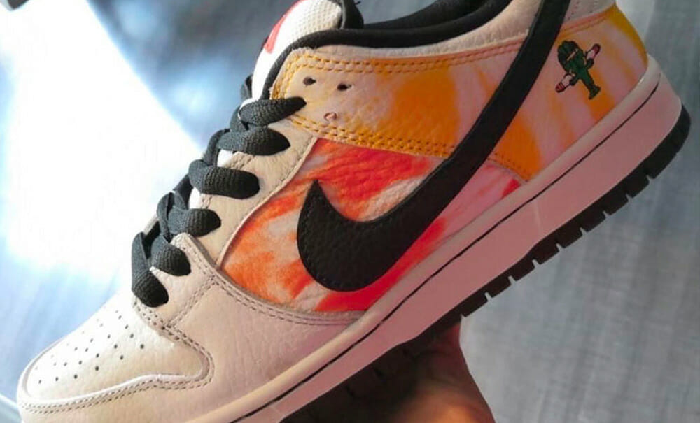 nike SB dunk white