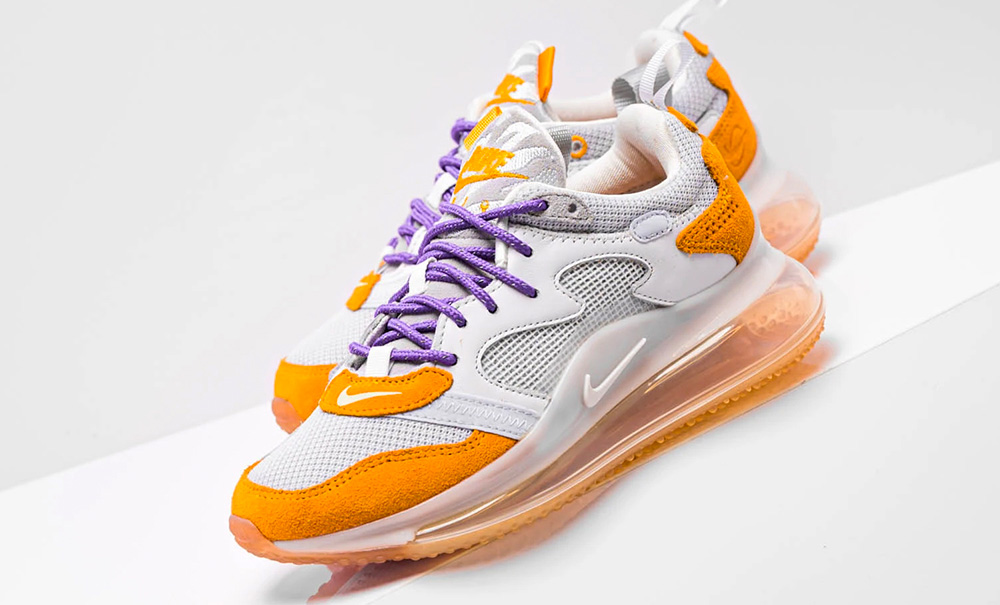 Nike Air Max 720 OBJ White Canyon Gold alumni