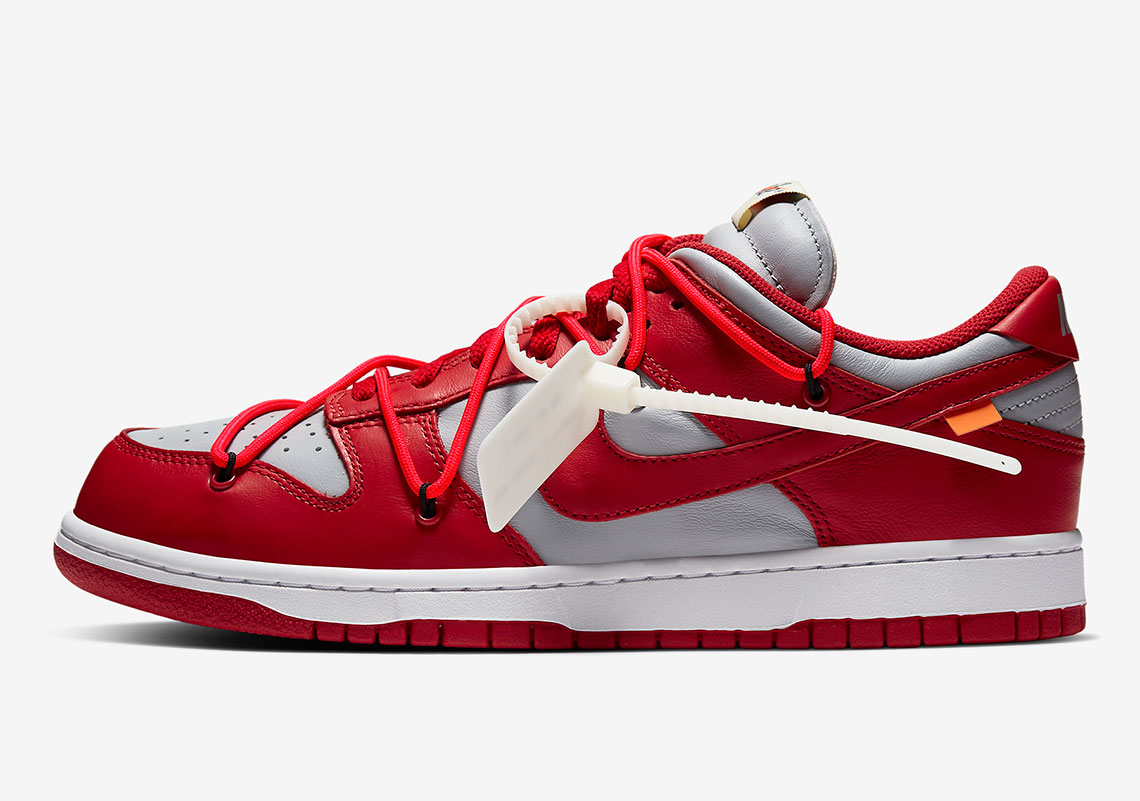 off-white-nike-dunk-low red grey