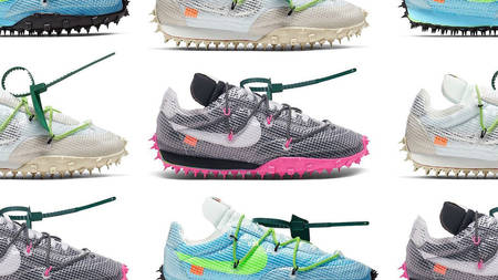 The Off-White x Nike Waffle Racers Are Now Available To Cop! The Off-White x Nike Waffle Racers Are Now Available To Cop!