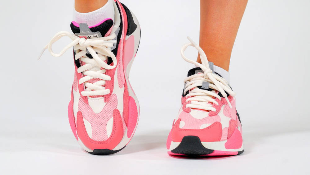 Image via The Sole Womens pink puma puzzle