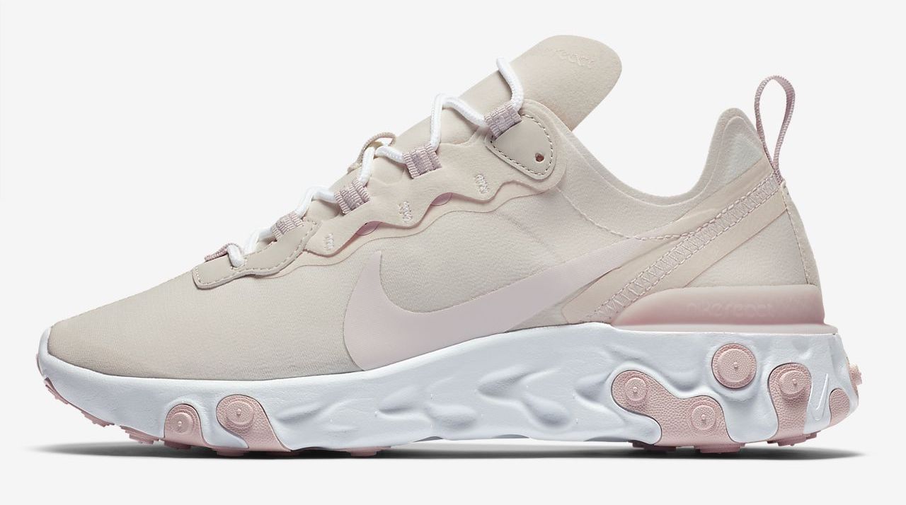 react-element-55 pink white