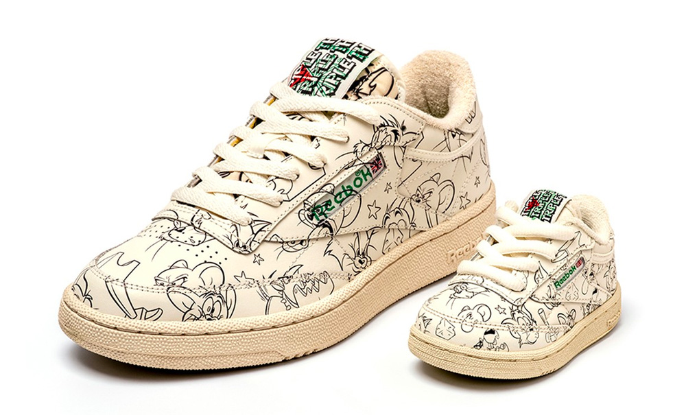 reebok tom and jerry