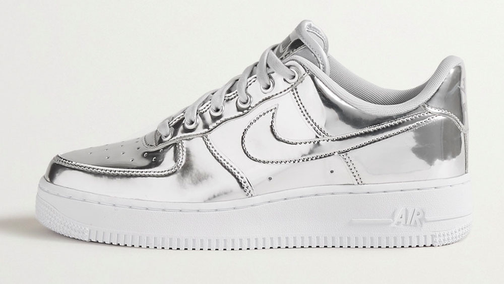 _0000_Nike Air Force 1 Liquid Metal Silver