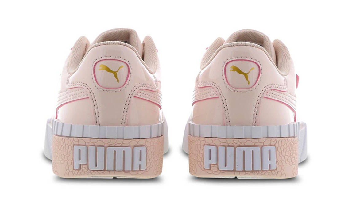 puma cali white and pink